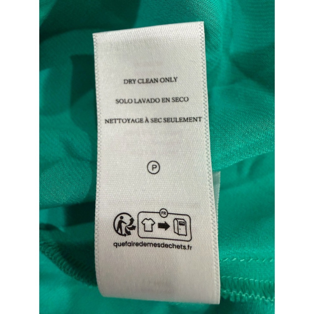 Rails Solene Jade Green Satin Maxi Dress Open Back Tie Neck 924-157-2534 Medium - Picture 8 of 12